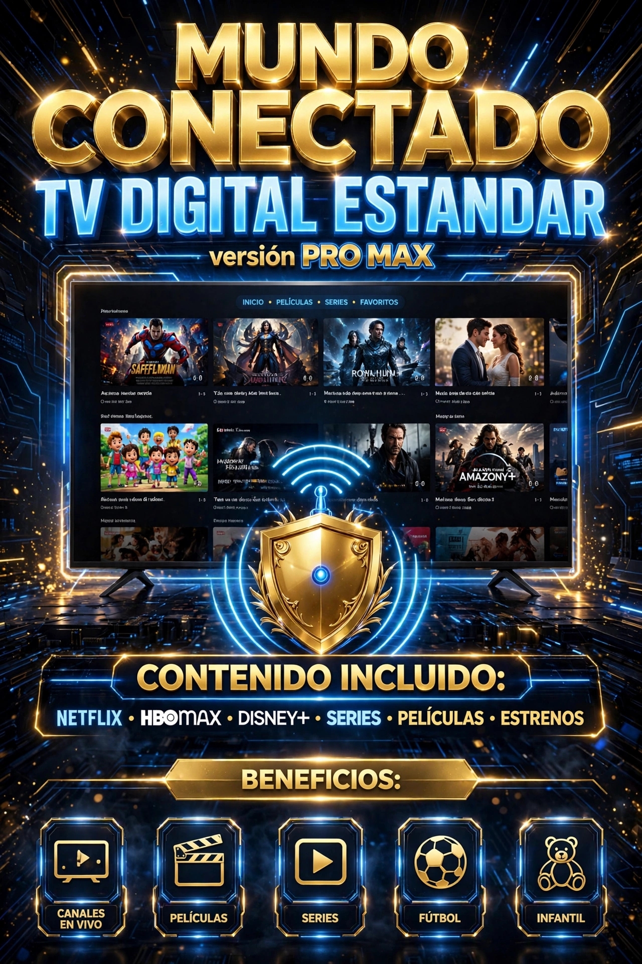 TV Digital Estándar Pro Max